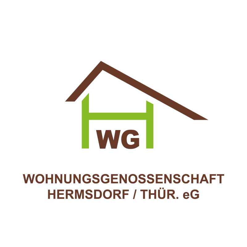 Logo - WOHNUNGSGENOSSENSCHAFT HERMSDORF / THÜRINGEN eG